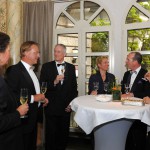 Gäste beim Empfang des Ball des Weines 2013